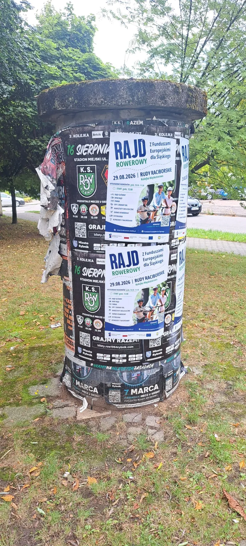 Plakatowanie Jastrzębie-Zdrój: piknik naukowo-sportowy JSW